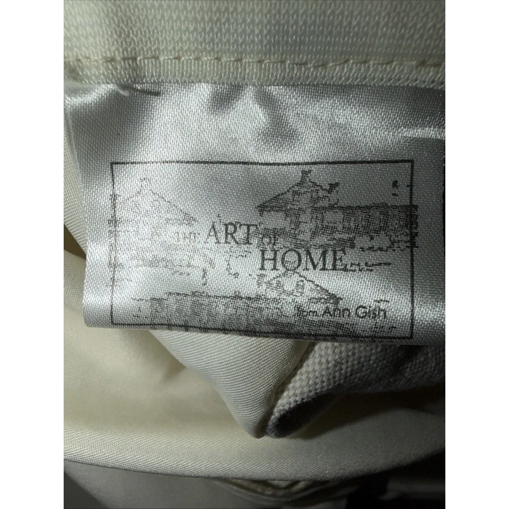 ANN GISH The Art of The Home  Duvet Cover King 3 King Shams Beige Linen Look